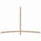 Ekena Millwork Bellingham Smooth Timber Gable Bracket, Douglas Fir, 96"W x 64"H x 3 1/2"D x 3 1/2"F, 16/12 Pitch GBW096X64X0404BEL00SDF - alternate 1